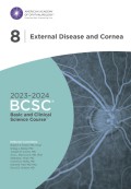 EXTERNAL DISEASE AND CORNEA